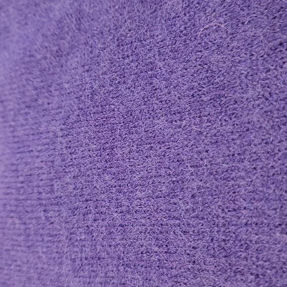 SWEATER M CASHMERE BLUE LONGSLEEVE PULL OVER CREW NECK SWEATER - Picture 4 of 4